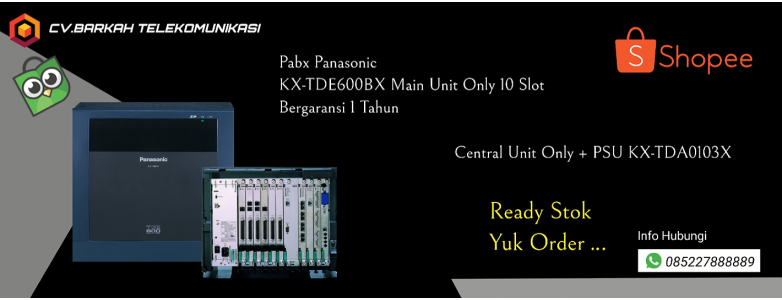 Pabx Panasonic KX-TDE600